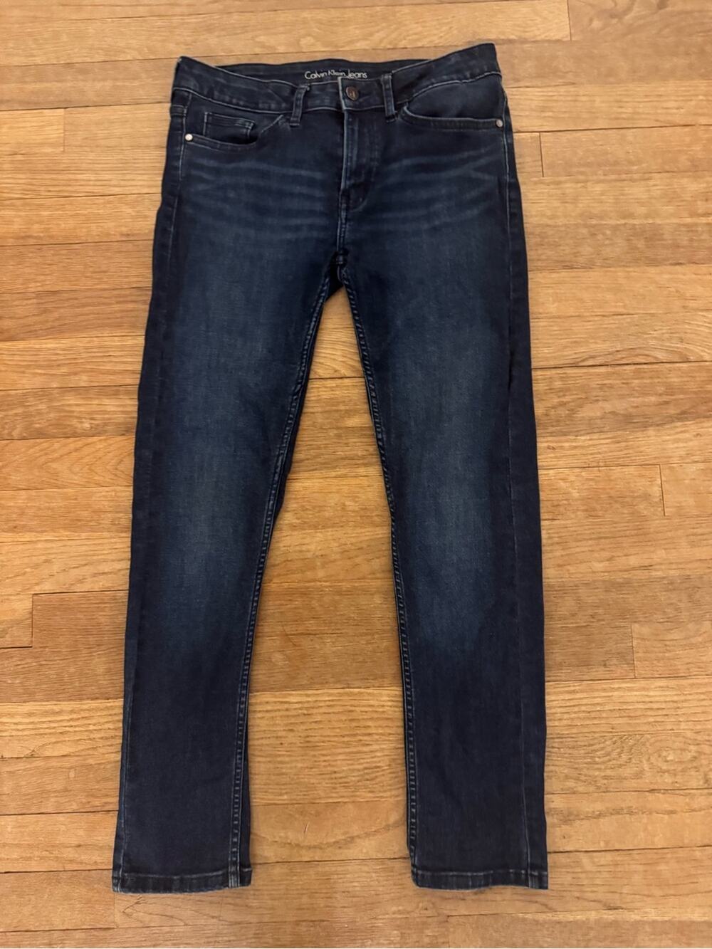Calvin Klein Women's Blue Slim Boyfriend Jeans - Size 30 b93